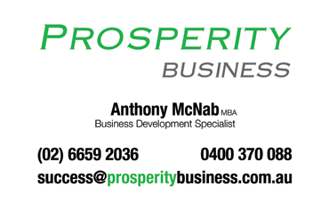 Prosperity Business - Business Card