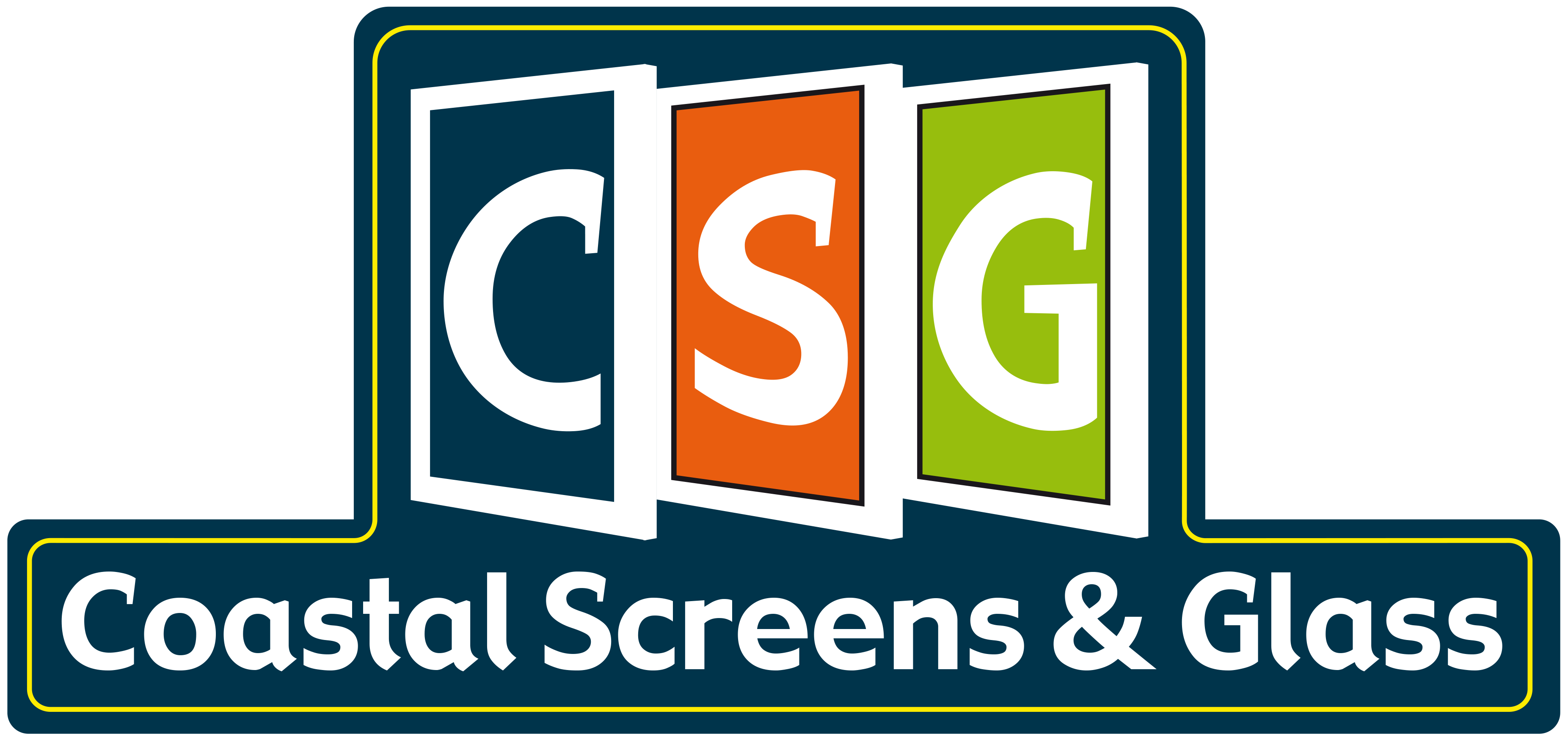 Coastal Screens and Glass - Logo