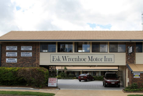 Esk Wivenhow Motor Inn Entrance