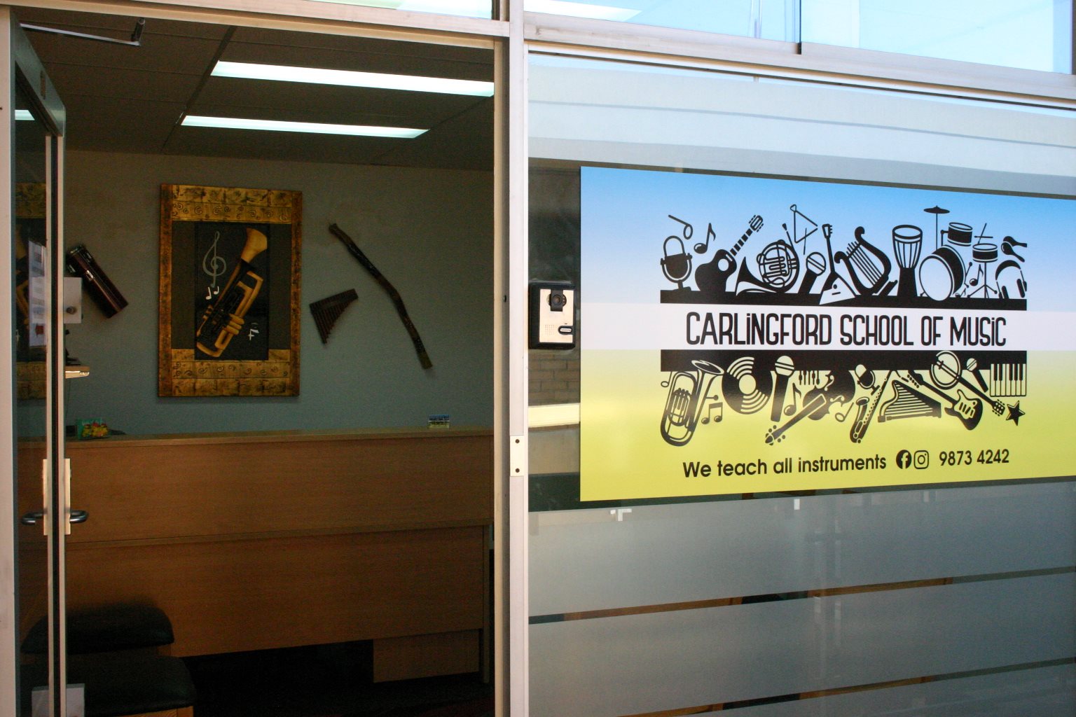 Carlingford School of Music - Entrance