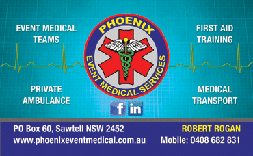 Phoenix Event Medical - Business Card F006b