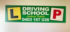 Joshua Thaica Driving School - Car Magnet