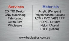 HA Plastics Services and Materials