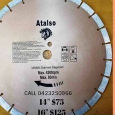 Atalso -350mm Diamant Sageblatt