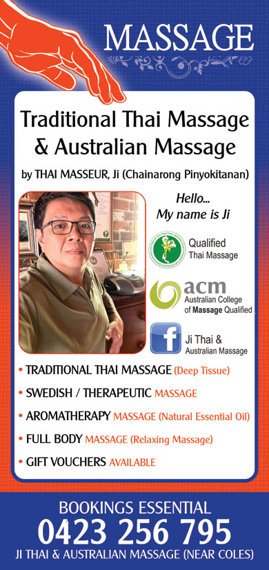 Relaxing Massage by Ji - Thai & Australian Massage