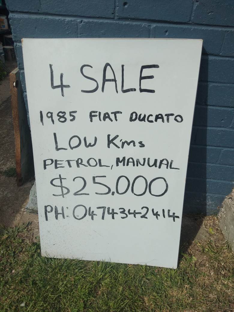 Massive Clearance Sale - Fiat Description