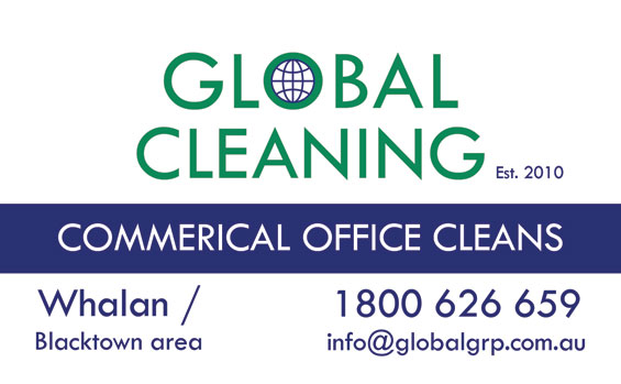 Global Cleaning - Business Card