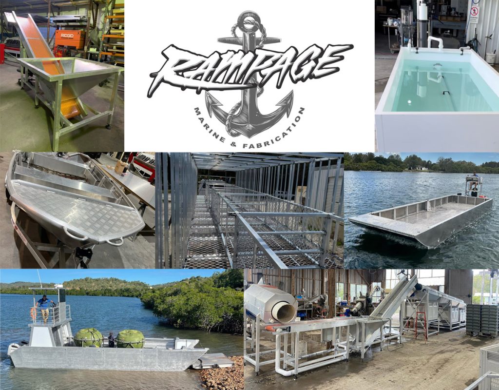 Rampage Marine and Fabrication - Collage